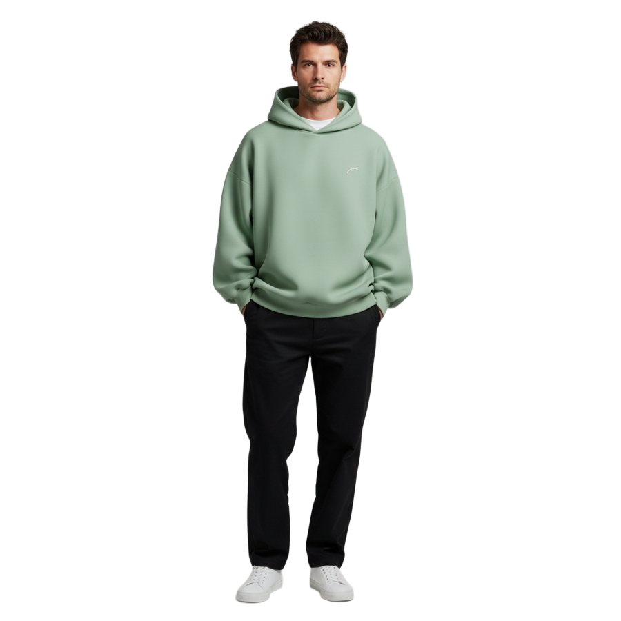 Model wearing Soft Focus Hoodie