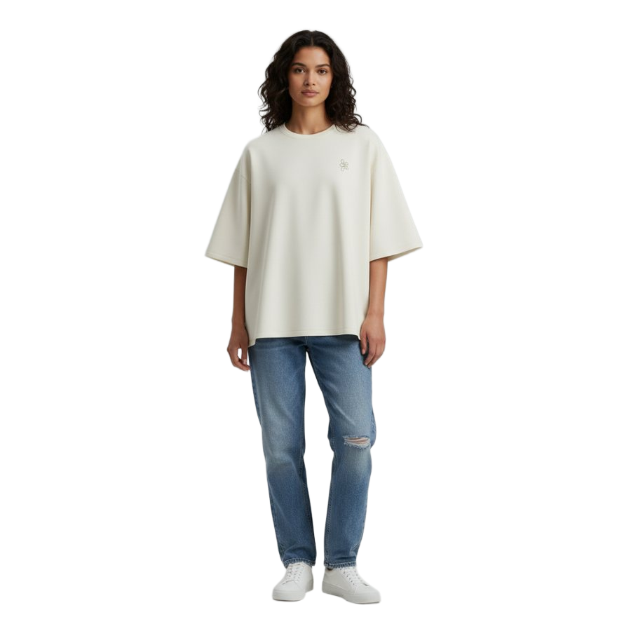 Model wearing Everyday Arc Tee