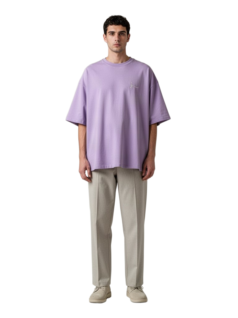 Model wearing Cloud Pause Tee