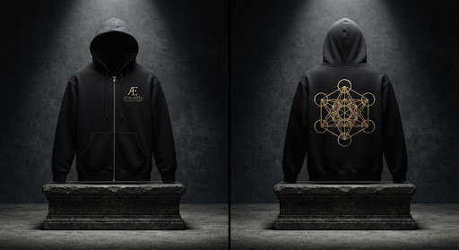 The Obsidian Mandala Hoodie