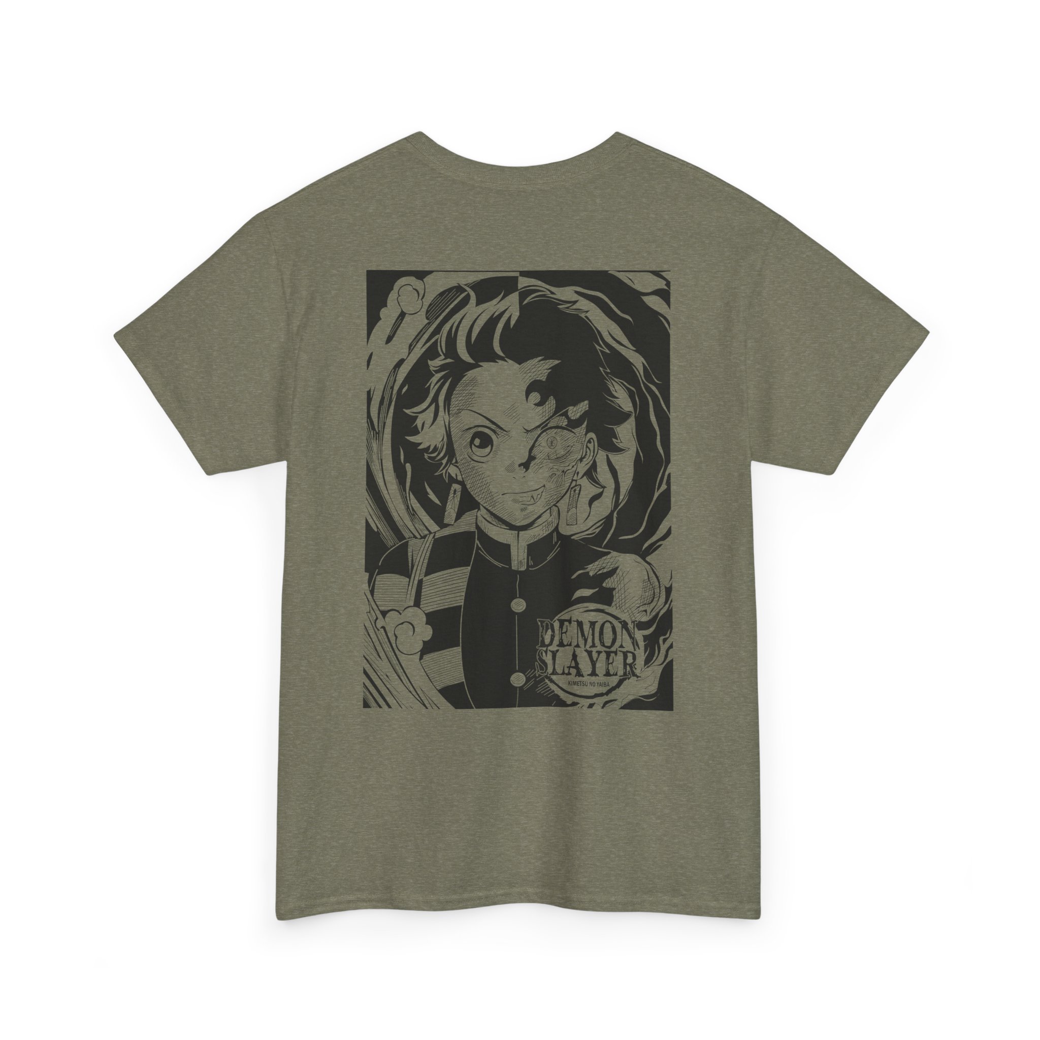 Anime Demon Slayer T-Shirt — Tanjiro & Manga Collage Graphic Tee - Image 40