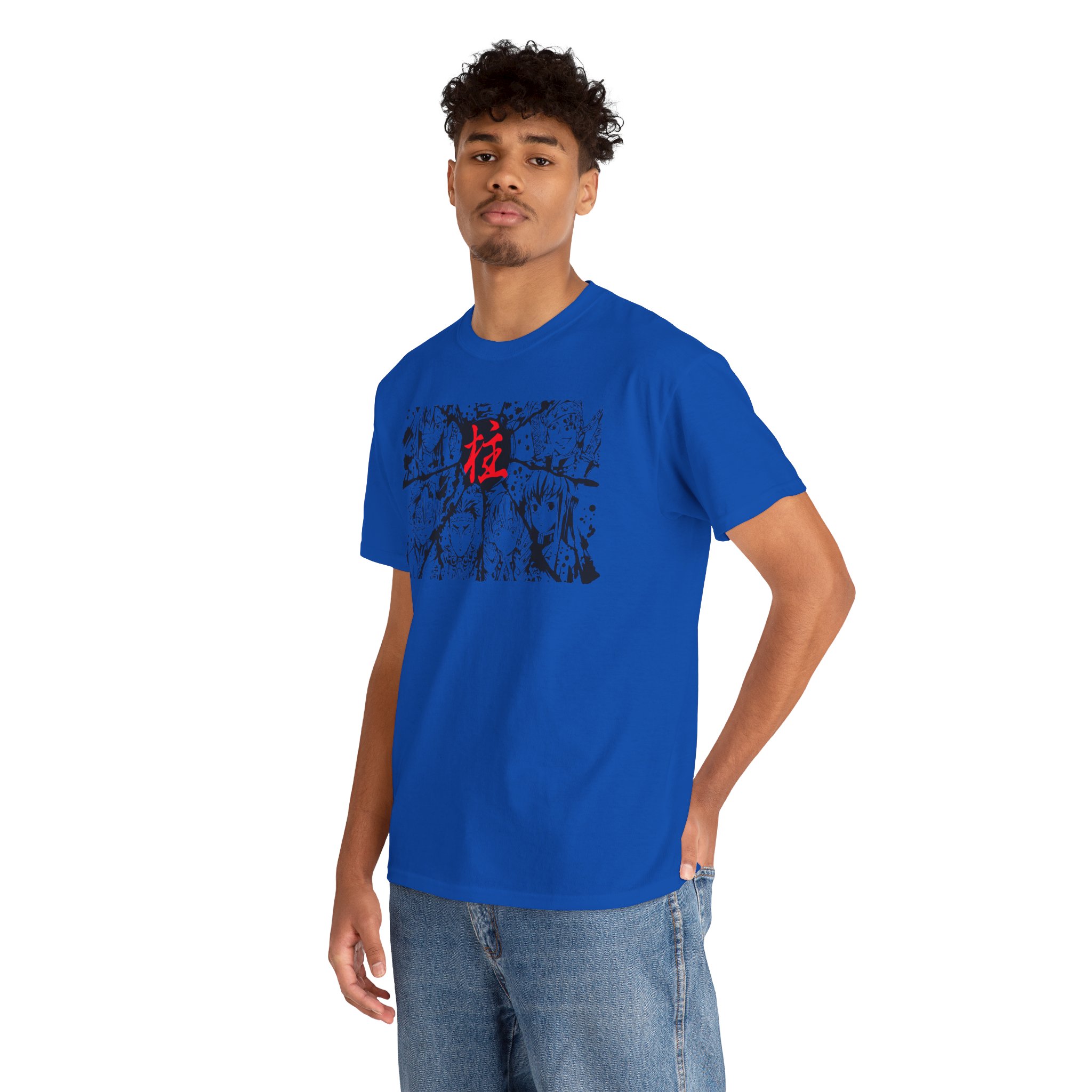 Anime Demon Slayer T-Shirt — Tanjiro & Manga Collage Graphic Tee