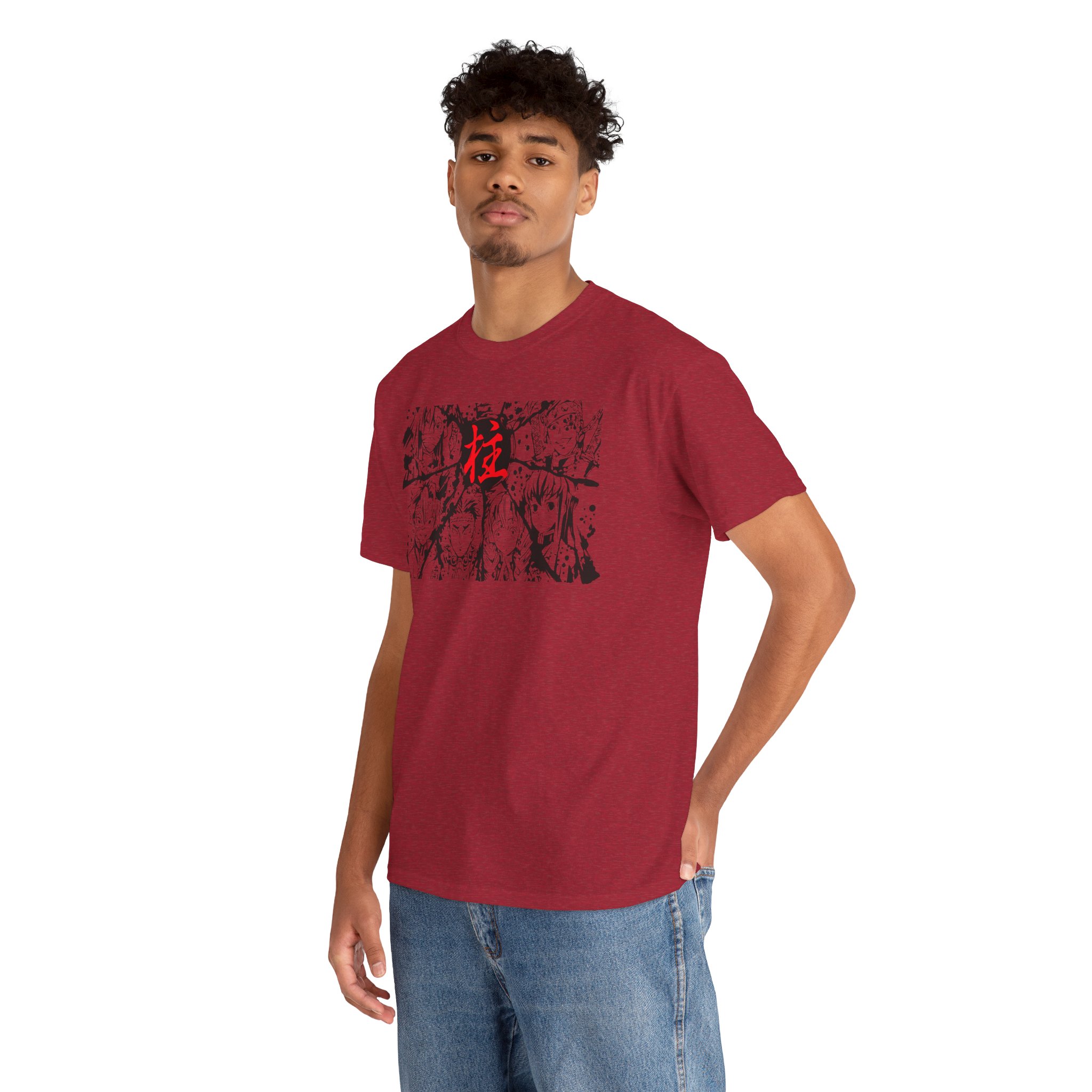 Anime Demon Slayer T-Shirt — Tanjiro & Manga Collage Graphic Tee - Image 71