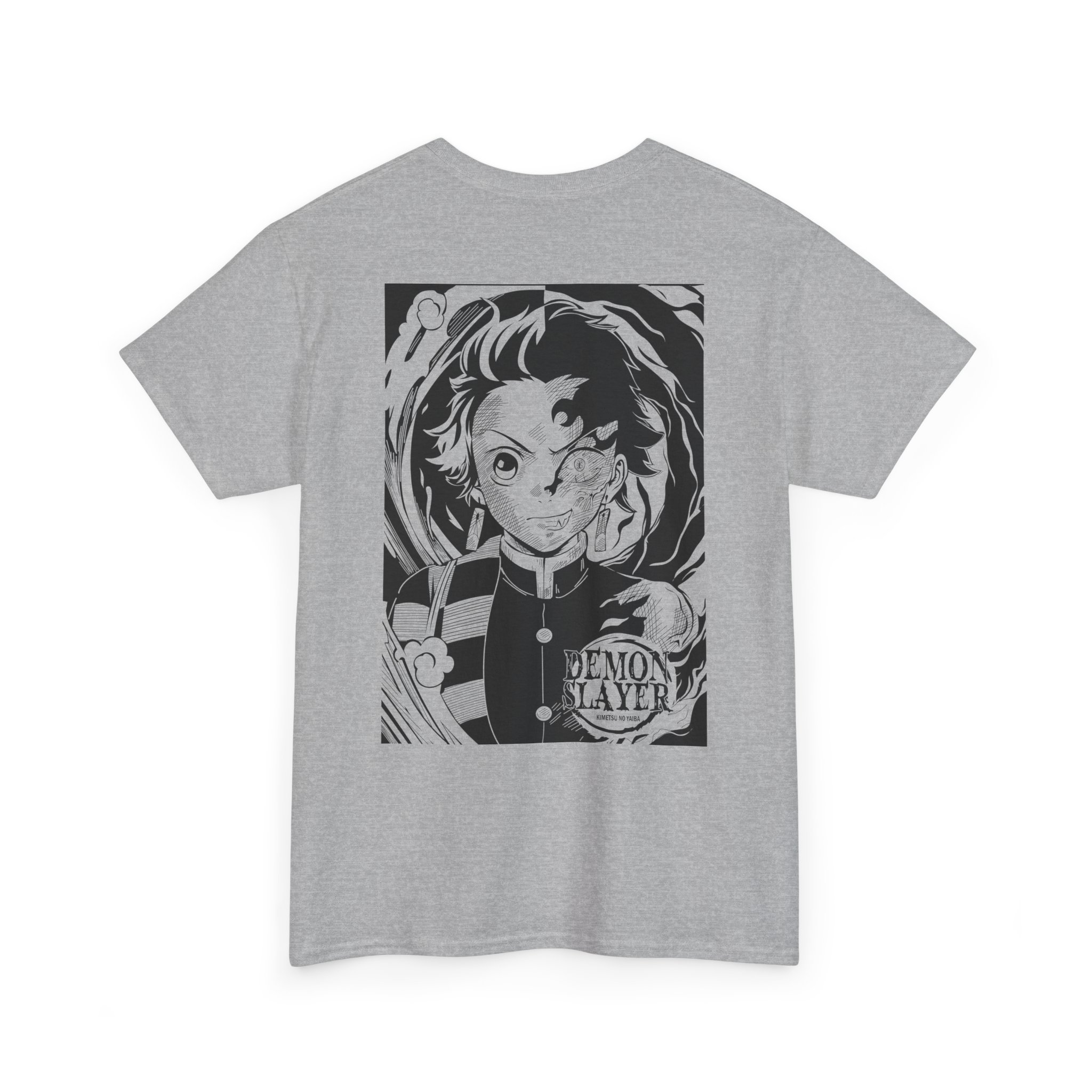 Anime Demon Slayer T-Shirt — Tanjiro & Manga Collage Graphic Tee - Image 34
