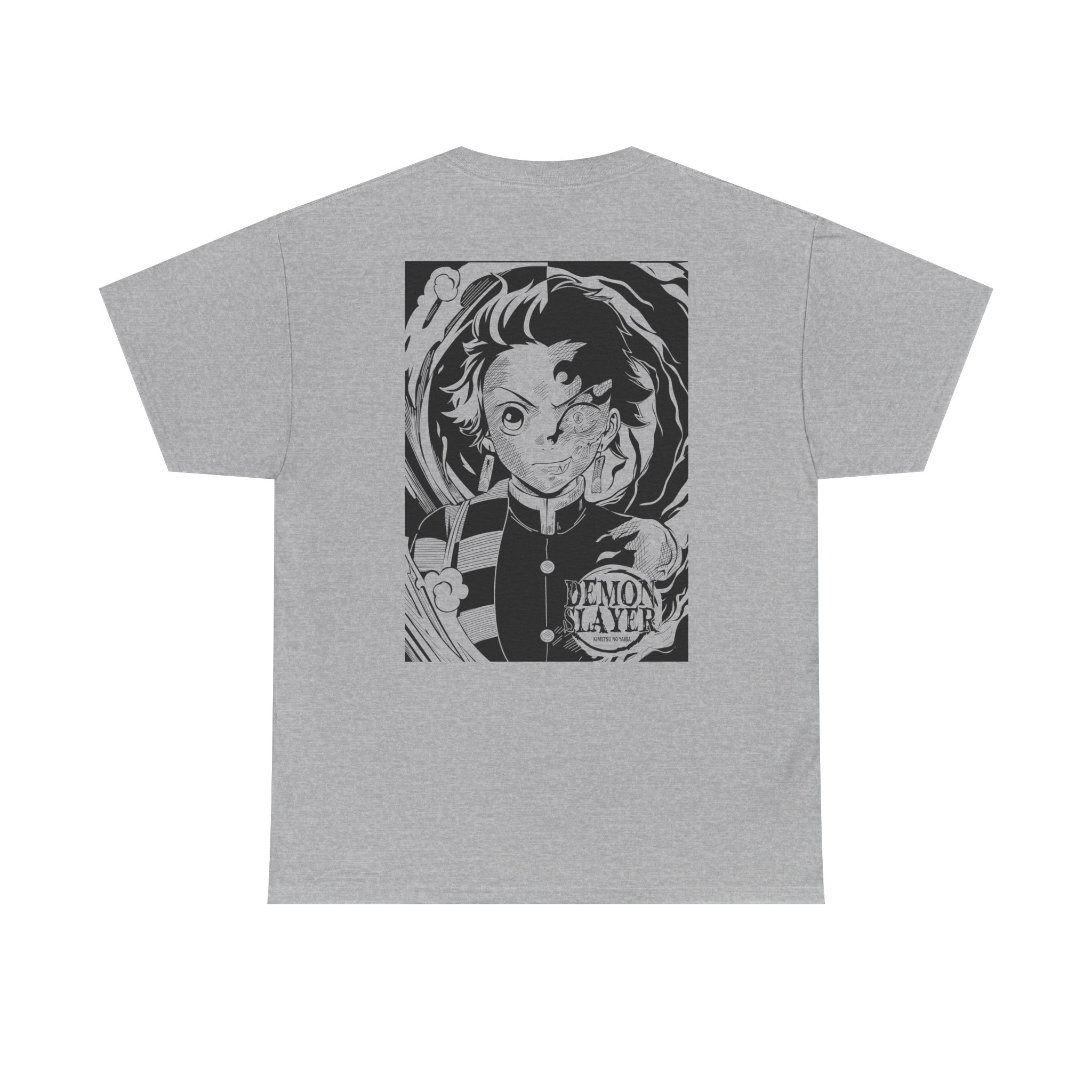 Anime Demon Slayer T-Shirt — Tanjiro & Manga Collage Graphic Tee - Image 32