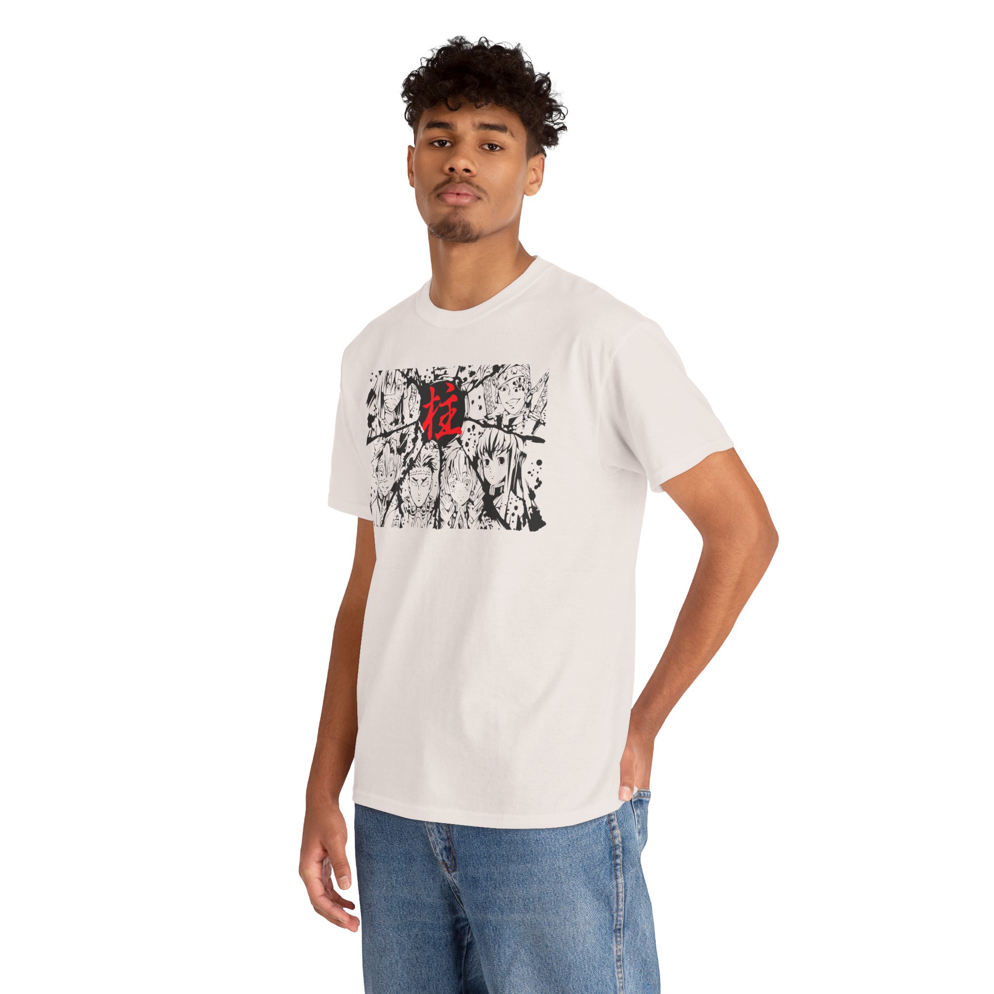 Anime Demon Slayer T-Shirt — Tanjiro & Manga Collage Graphic Tee - Image 29