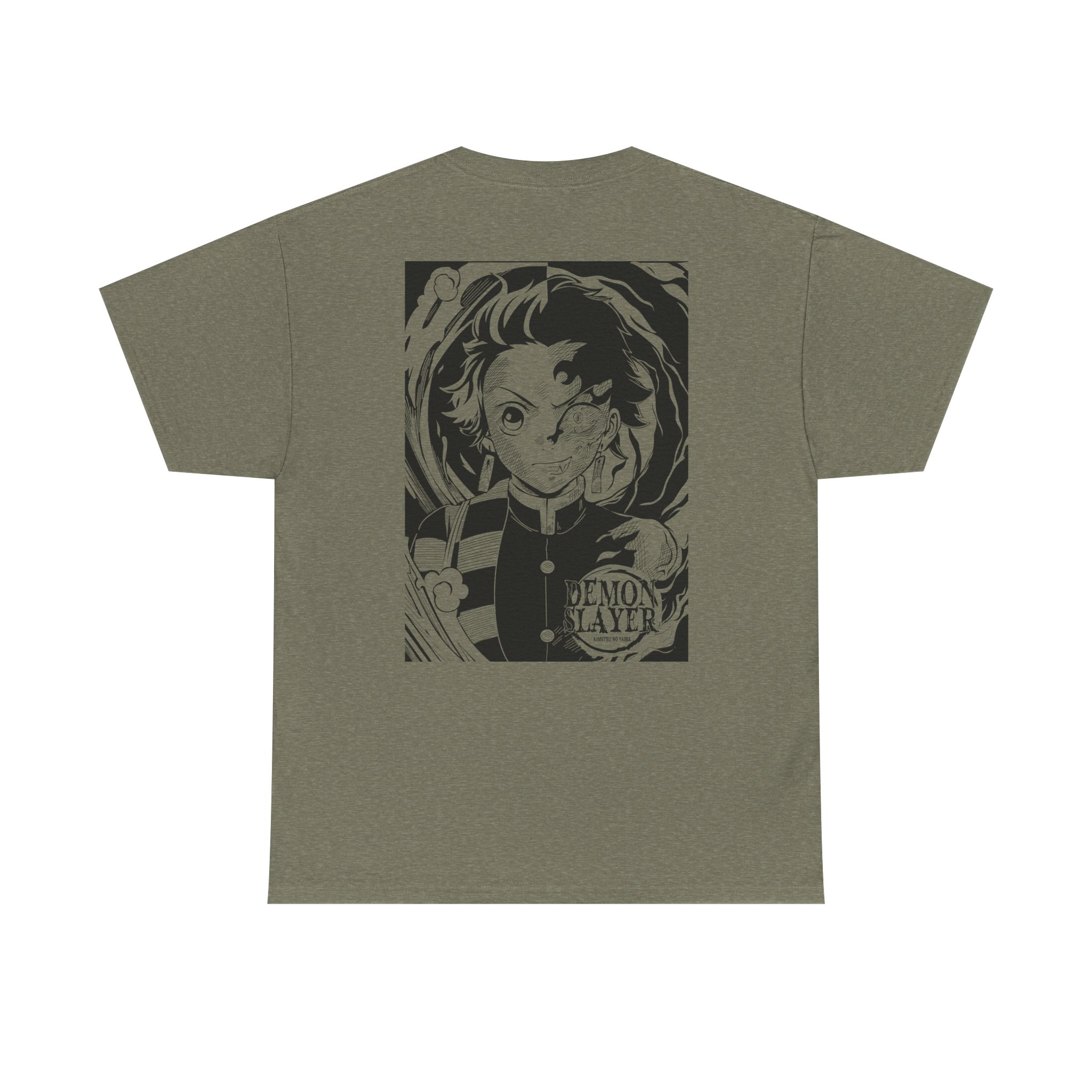 Anime Demon Slayer T-Shirt — Tanjiro & Manga Collage Graphic Tee - Image 38