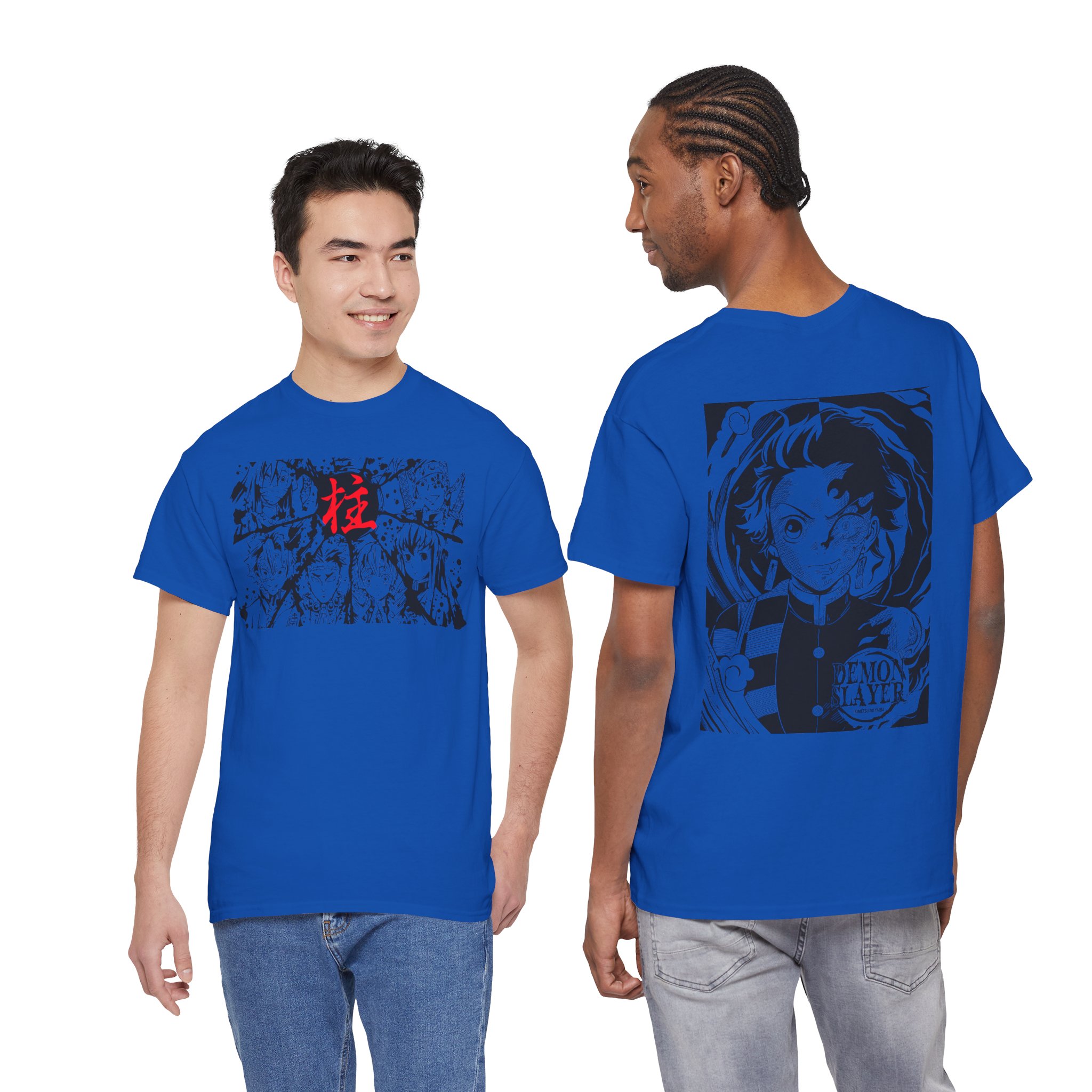 Anime Demon Slayer T-Shirt — Tanjiro & Manga Collage Graphic Tee - Image 6