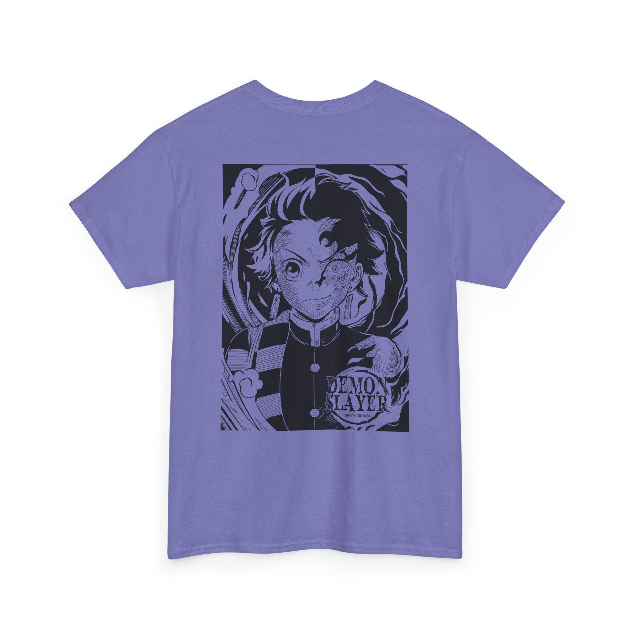 Anime Demon Slayer T-Shirt — Tanjiro & Manga Collage Graphic Tee - Image 58