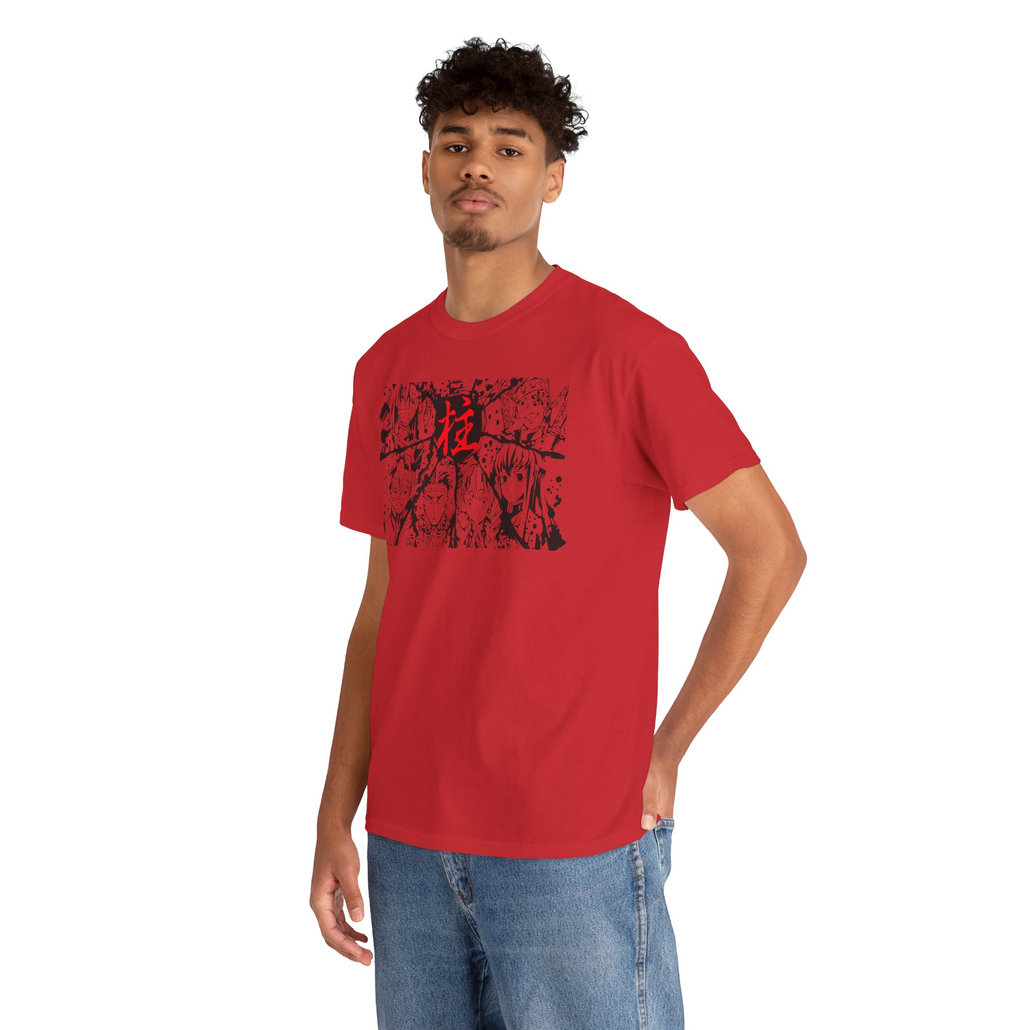 Anime Demon Slayer T-Shirt — Tanjiro & Manga Collage Graphic Tee - Image 65