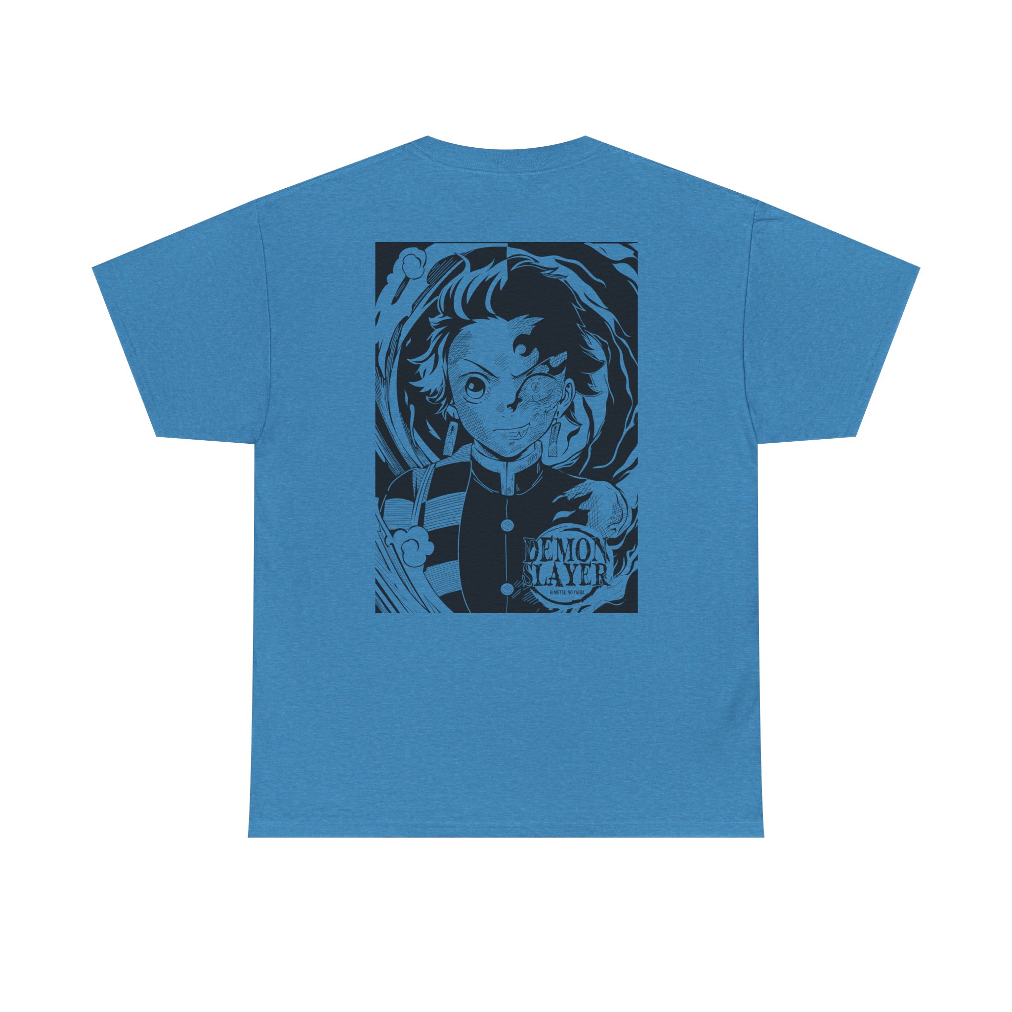 Anime Demon Slayer T-Shirt — Tanjiro & Manga Collage Graphic Tee - Image 44
