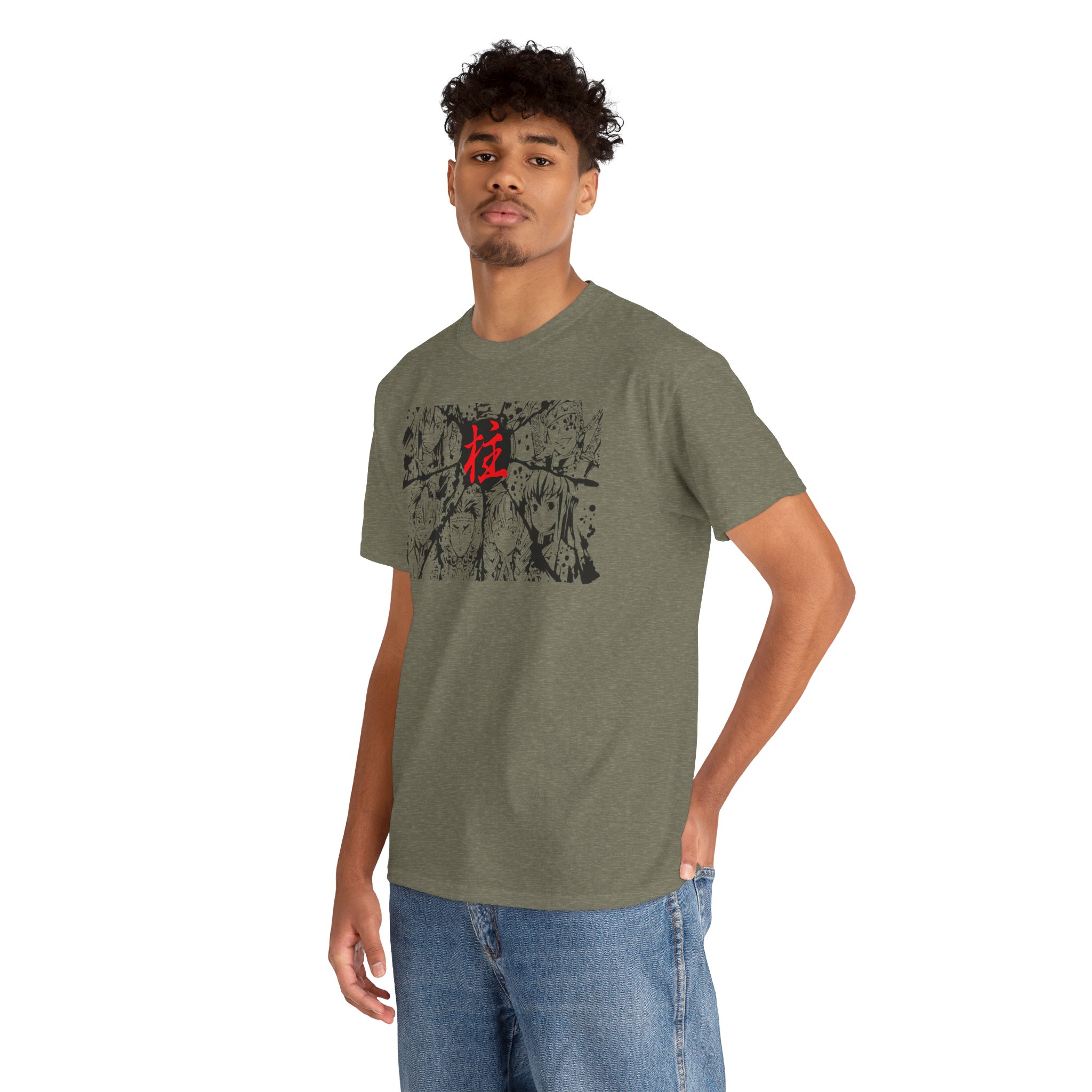 Anime Demon Slayer T-Shirt — Tanjiro & Manga Collage Graphic Tee - Image 41
