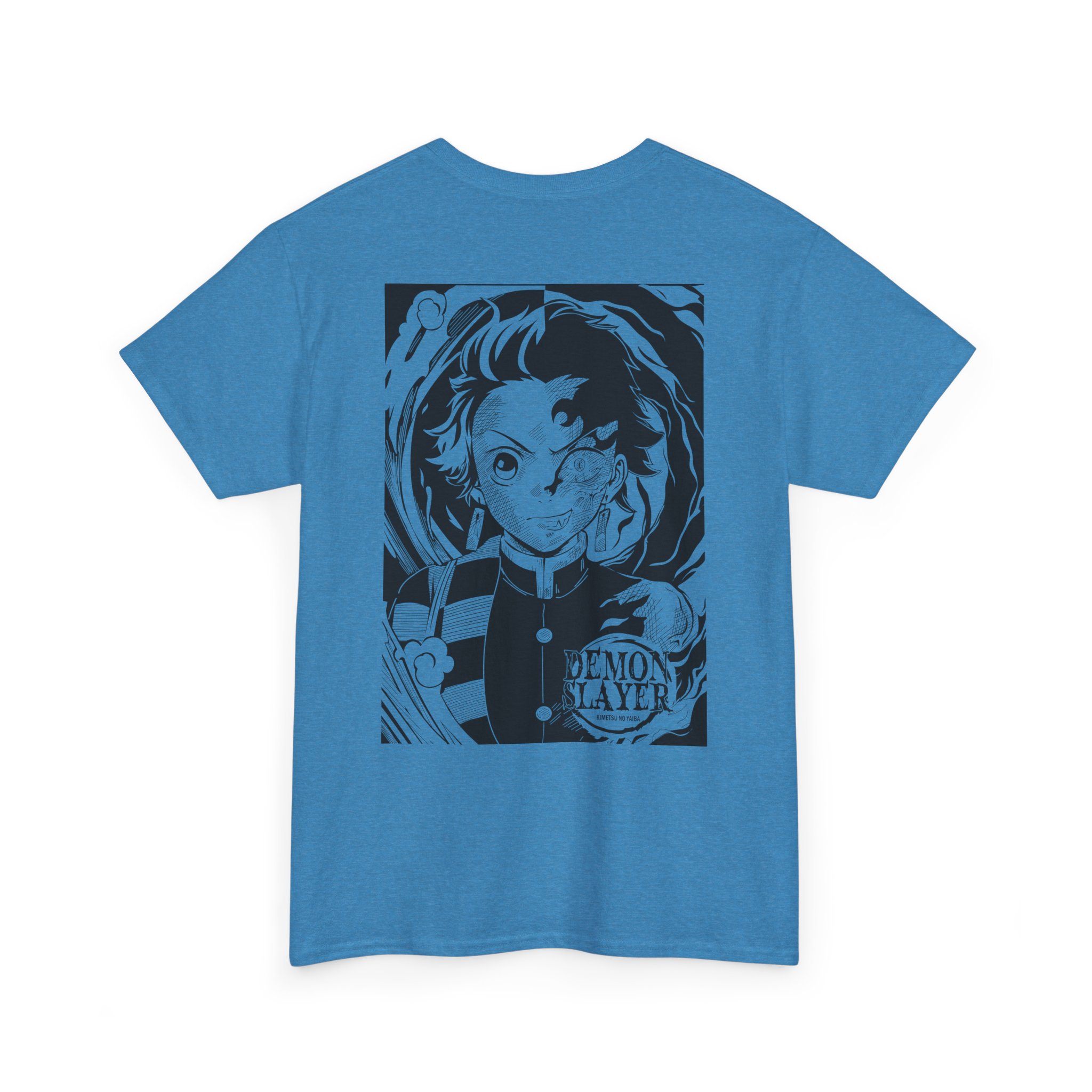 Anime Demon Slayer T-Shirt — Tanjiro & Manga Collage Graphic Tee - Image 46